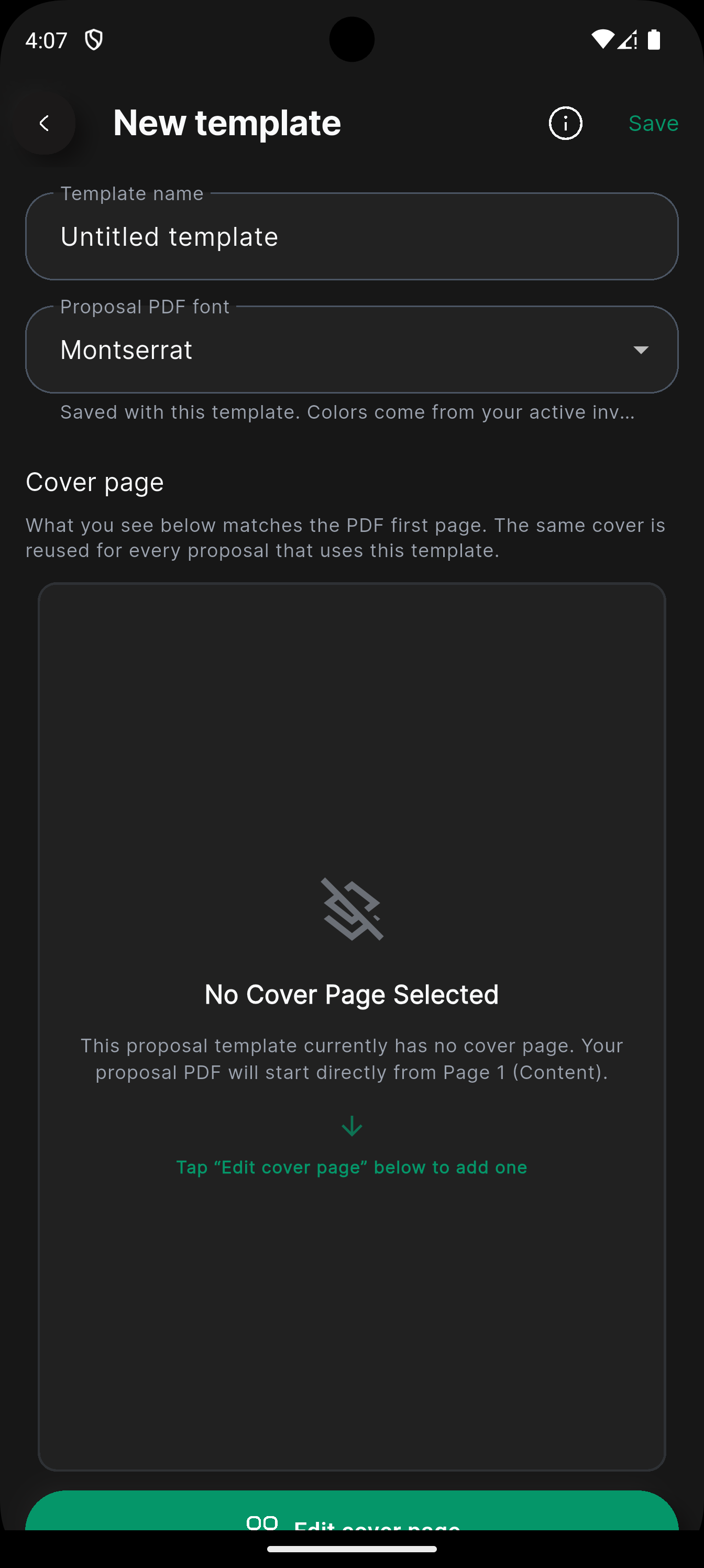 BreezeBiz — Proposal Editor